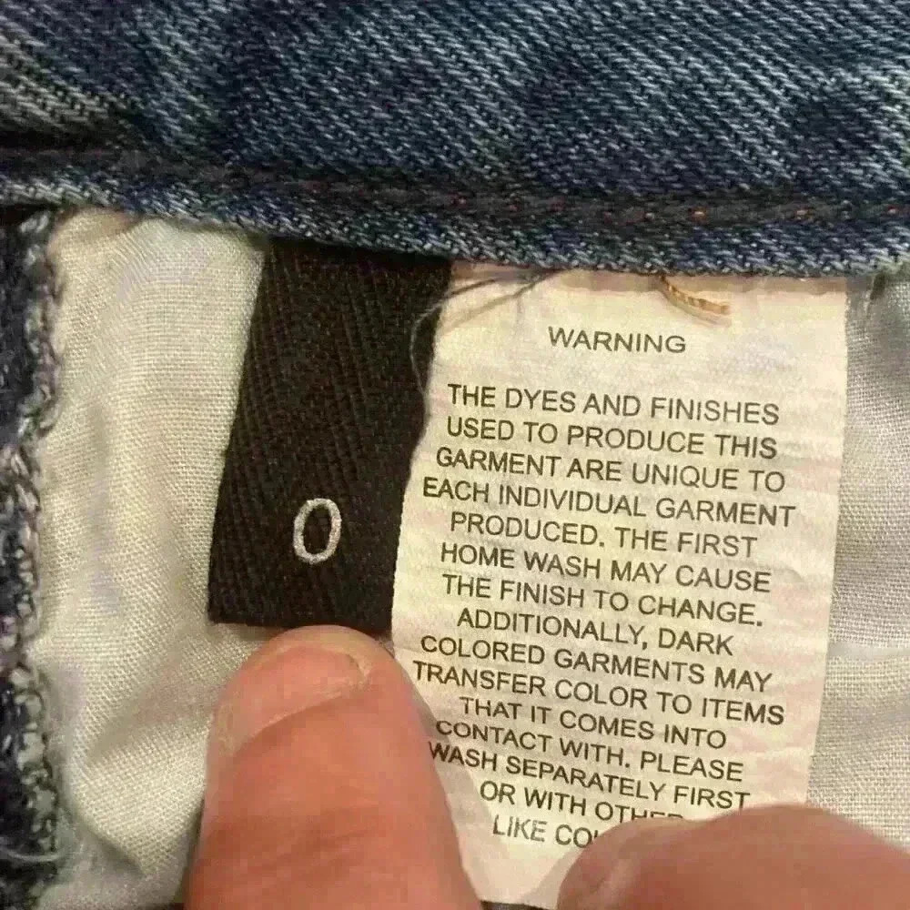 Empyre Eileen Checkered Striped Medium Wash Mom Jeans Size 0 Zumiez Distressed - Picture 11 of 15